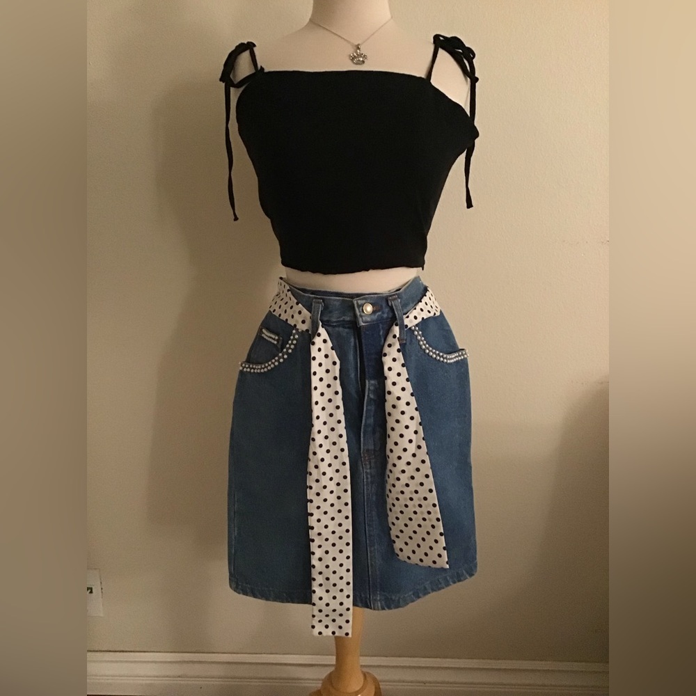Denim Skirt Size Small